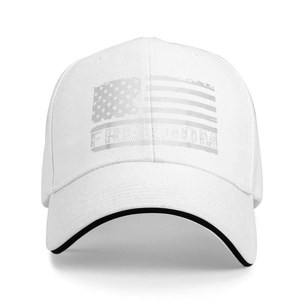 Summer Flag Freedom CHARLIE KIRK Baseball Cap Tennis Skate Y2k Retro Custom DIY Sun Hip Hop Hats Unisex Breathable Snapback Cap