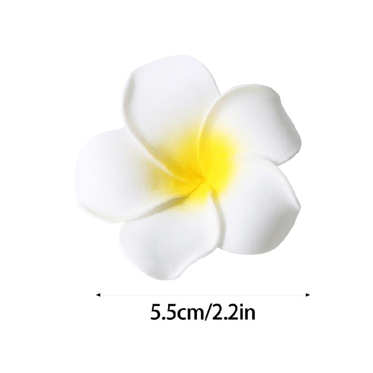 Simulation Flower Hair Clip Plumeria Hairpin Female Headwear Girl Hair Decors