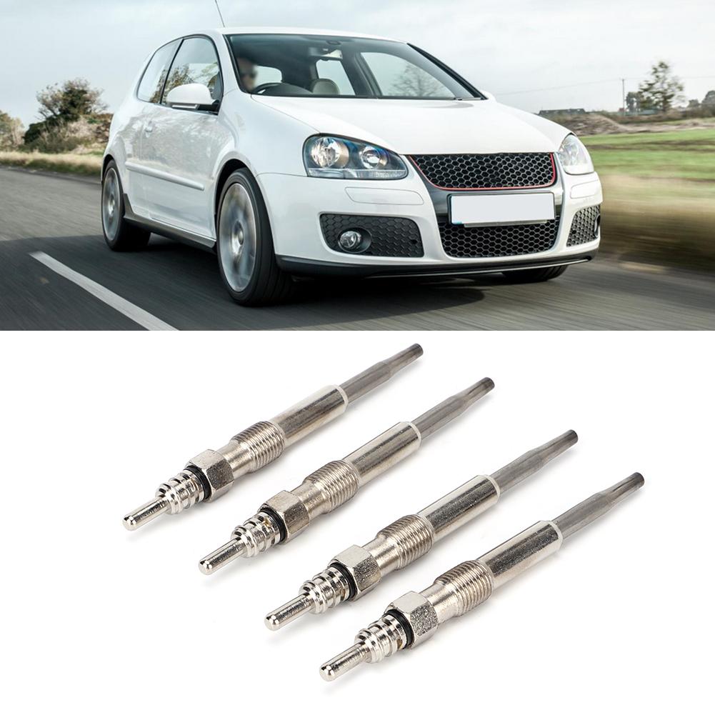 4pcs Diesel Heater Glow Plugs 1ZGP607 Fit for SKODA OCTAVIA 1.9 May 2004 Onwards