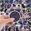 50Pcs Cosmic Cat Graffiti Stickers Creative Cats Cartoon Decal Diy Luggage Phone Guitar Scrapbook Waterproof Sticker Kid Toys