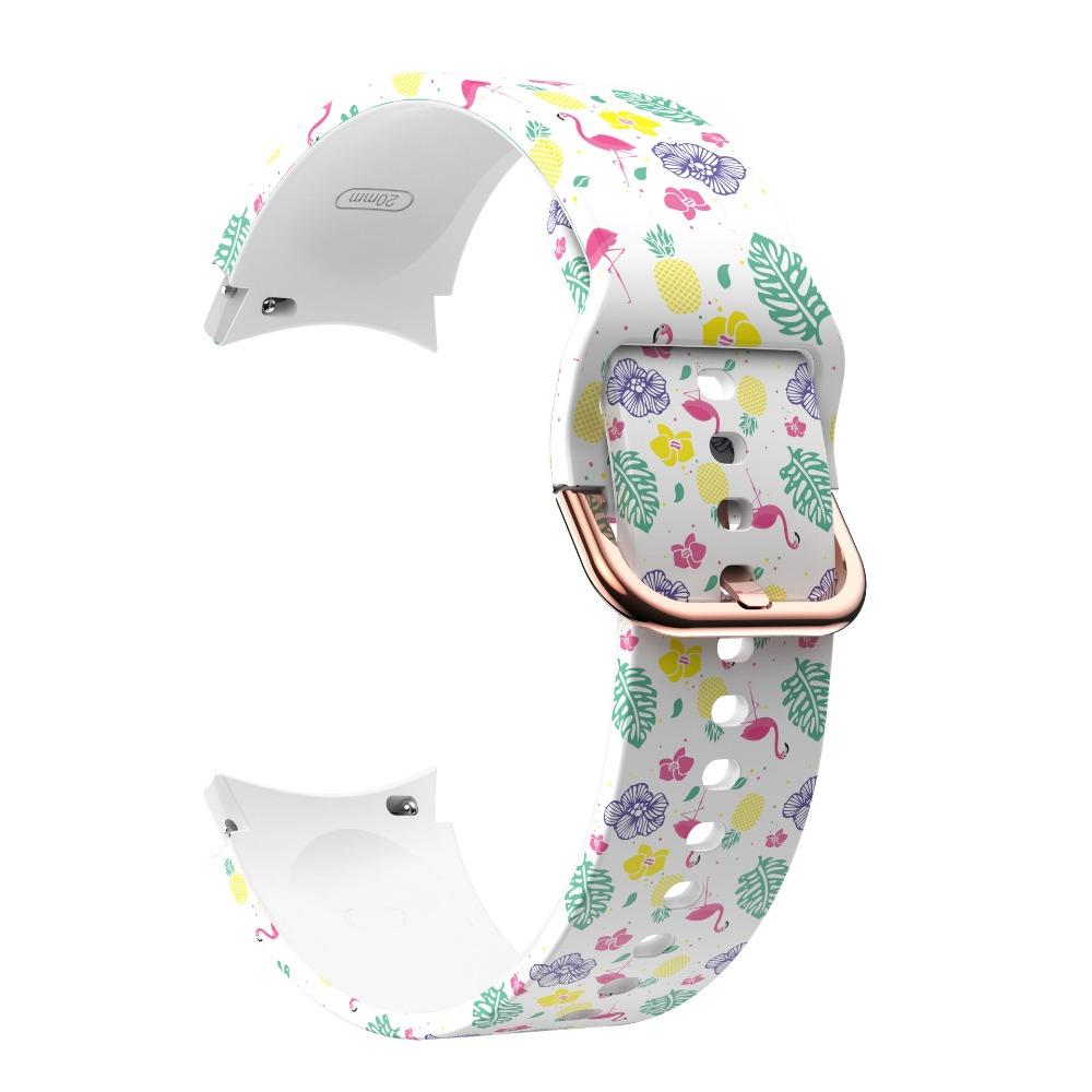 Classic Silicone Strap For Samsung Galaxy Watch 4/5/6/7 40mm 44mm 5 Pro 45mm Bracelet band Galaxy Watch4/6 Classic 47mm 43mm 46mm 42mm