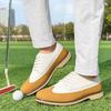Men's Non-slip Spiked Golf Shoes - Outdoor Sports Casual with Embroidery