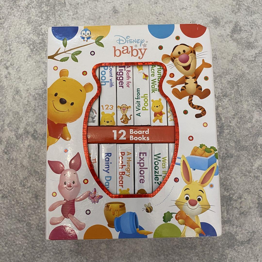 

[Б/У] Disney Baby книжный блок 12 Книжка-картонка Винни-Пух