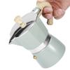 Stovetop Coffee Maker Aluminium Octagonal Coffee Pot Kettle Moka Pot for Home Kitchen Supplies150ML