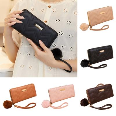 Porta carte di credito di grande capacità con portafoglio da donna alla moda