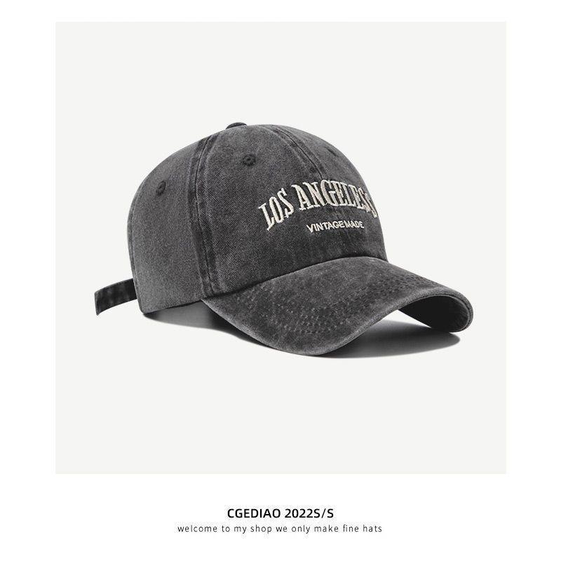 Vintage Washed Baseball Cap for Women | Distressed Dad Hat | Oversized Fit & UV Protection&One Size Fits Head Circumference 54-60cm