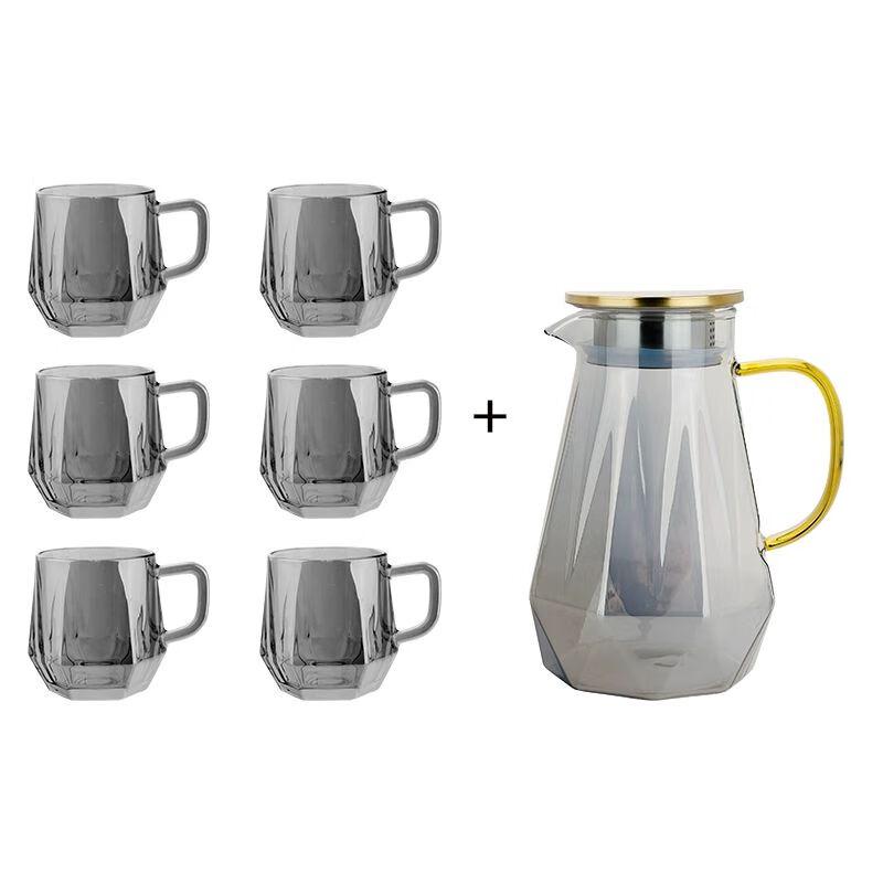 Elegant Heat-Resistant Glass Tea & Water Drinkware Set