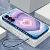 Colorful Pop Art Hearts Case For Samsung Galaxy S26 Ultra S25 Plus S24 S23 S22 S21 FE A16 A17 A18 A26 A36 A37 A54 A55 A56 A57 5G Cover