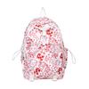 Schoolbag1011 new graffiti print backpack female Korean version trend high school student schoolbag junior high school student casual backpack