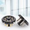 Multipurpose 8Pin Bakelite Tube Base Secure Easy Installation for Sound Equipment Projects