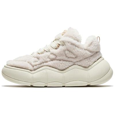 Special Scented Sachet Thermal Slip Resistant And Abrasion Resistant Low Top Skateboard Shoes Women's Beige 122448978-2