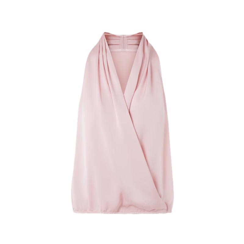 Women s New Chinese Style Halter Draped Collar Shirt L