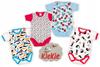 Bodysuit SHORT Sleeve 100% Cotton SHARKS Size 56 KLEKLE