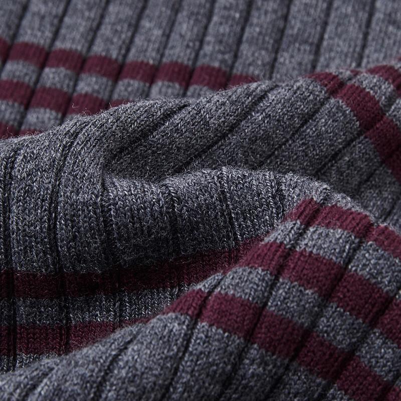 Demana Women's Striped Merino Wool Blend Knit Cardigan