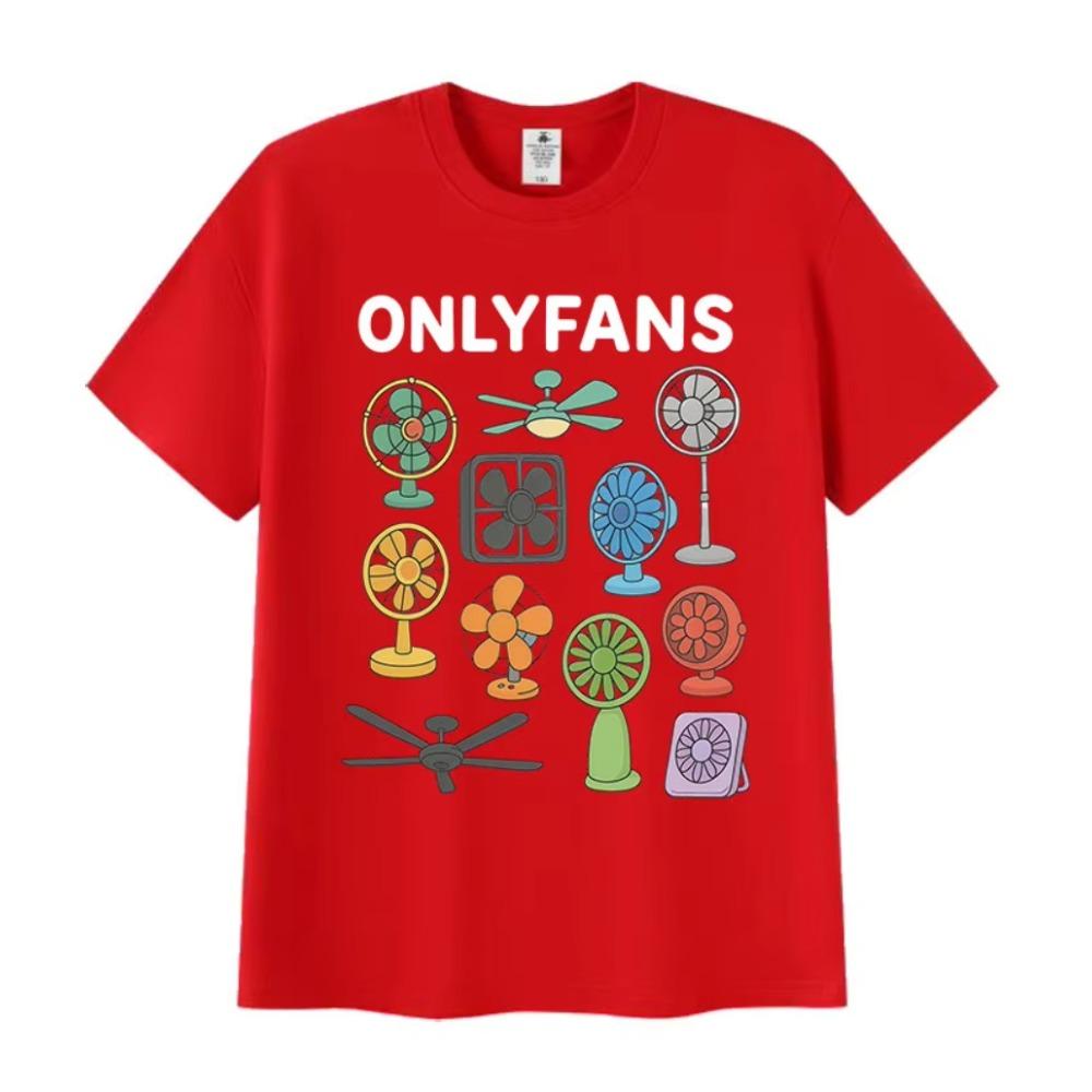 Vtipná OnlyFans Meme Trička Pánská Dámská Humor O-výstřih Oblečení Tričko s krátkým rukávem Retro Móda Vysoce kvalitní Bavlněné tričko Topy