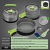 OEING Outdoor Camping Cookware Set with Kettle