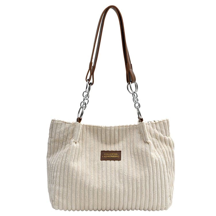 

Women s Corduroy Shoulder Handbag Tote Bag