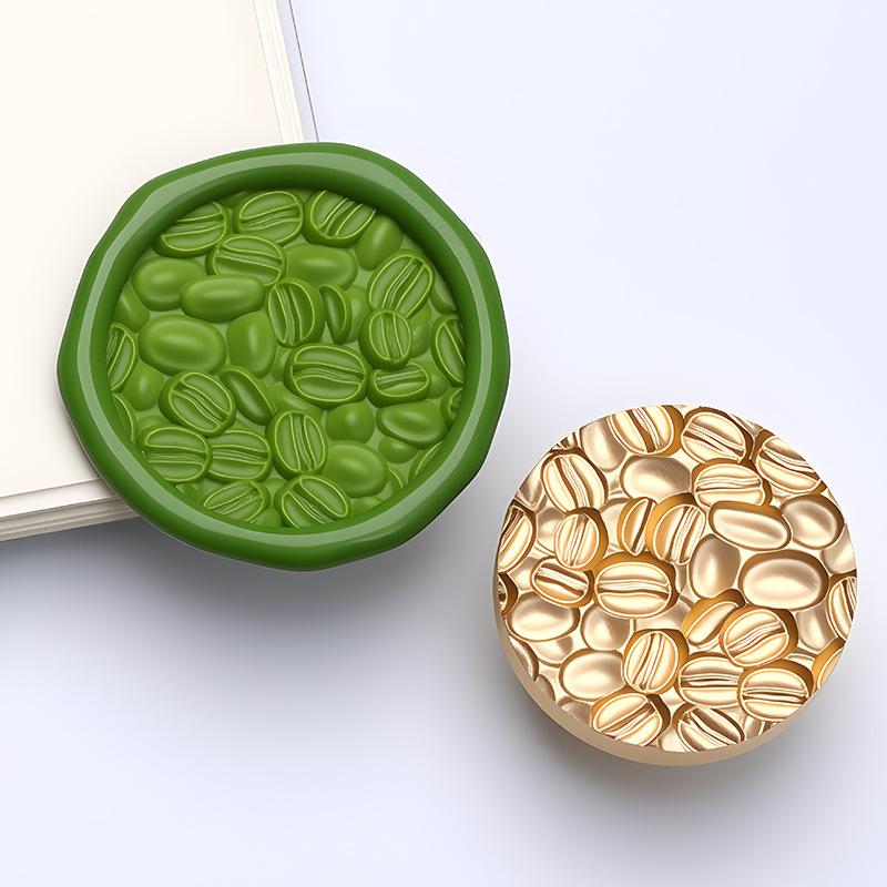 Retro Lacquer Seal Head Brass Three-dimensional Embossed for Envelope Wedding Invitation Wax Seal Decoration