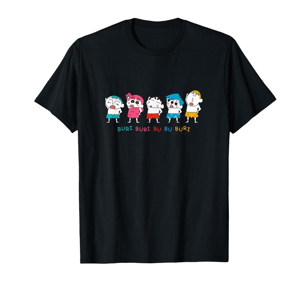Crayon Buri Buri Buri Primitive Age Shin-chan T-shirt