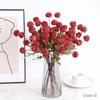Artificial Dandelion Flower with 5 Heads - Single Stem for Indoor Decoration or Wedding Decor