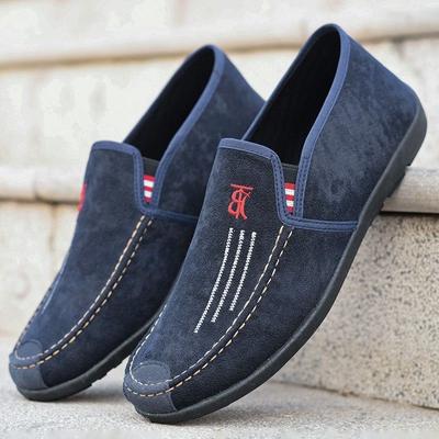 Frühling und Herbst Neueste Weiche Sohle Leichte und Atmungsaktive Sport Schuhe Heißer verkauf Herrenmode SLIP-ON Casual Schuhe