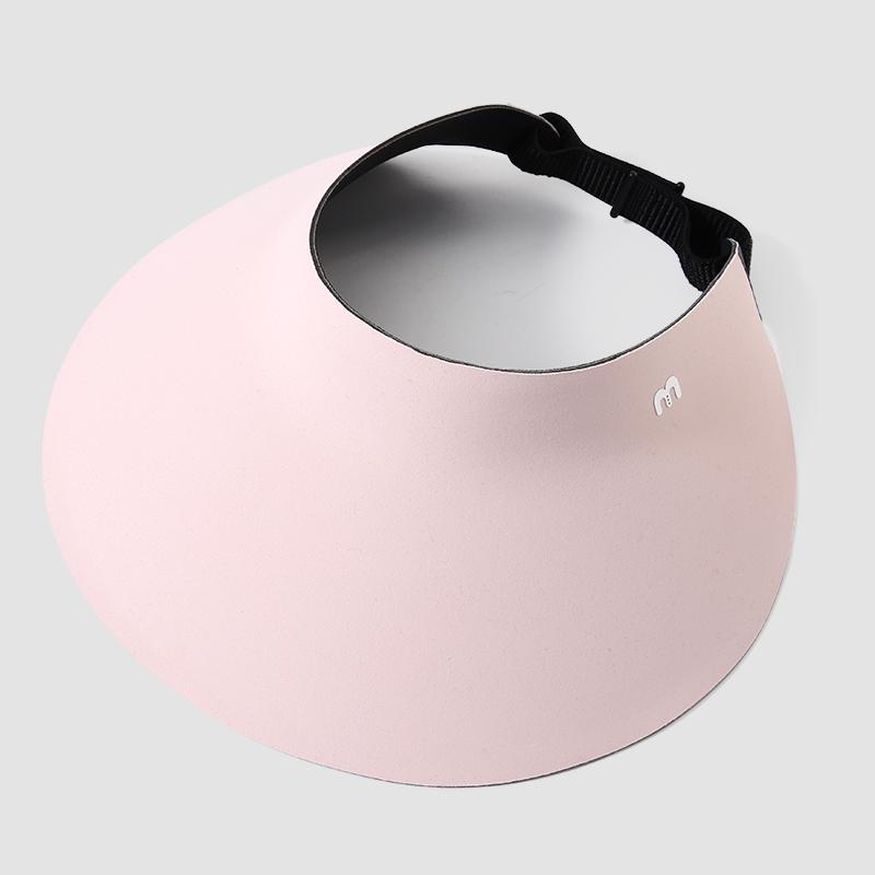 Women s Fashionable Summer Sports Adjustable Top Visor Cap UV Sunscreen Protection Empty Top Visor Cap One Size розовый