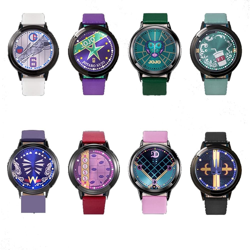 JoJo s Bizarre Adventure Jotaro Kujo Quartz Watch Lightweight Waterproof Character Accessory