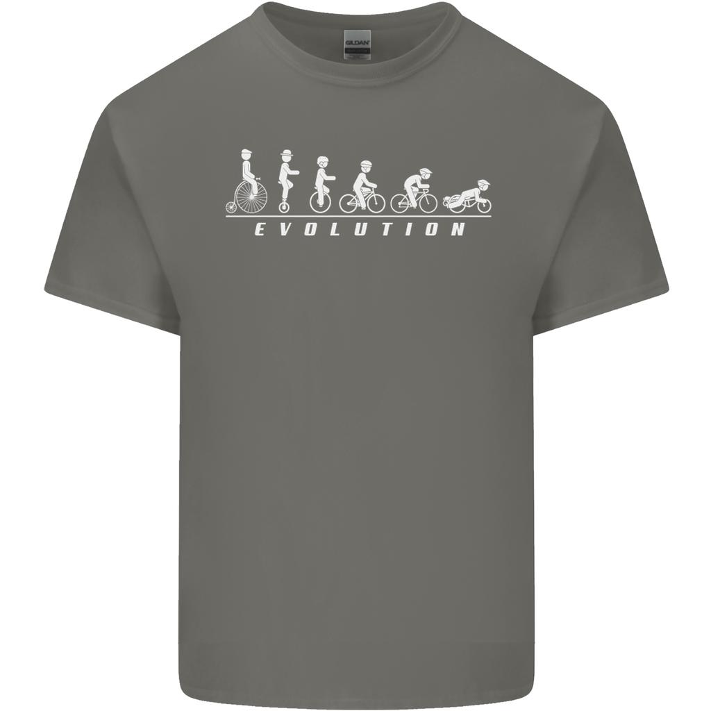 Cycling Evolution Cyclist Bicycle Unisexs Light Cotton TShirt