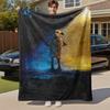 1pc dobby harry potter house elf Outdoor Flannel Throw Blanket All Season Soft Warmth,Home Decor 1031194