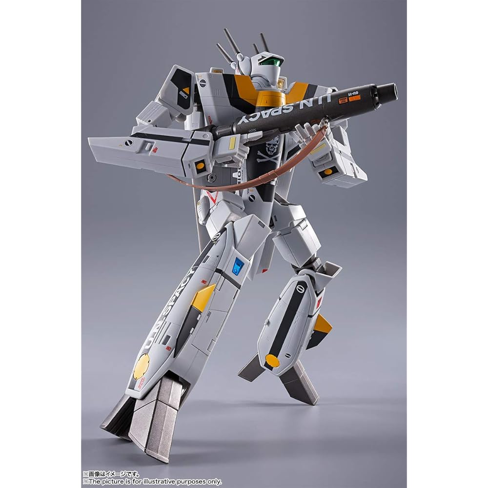 TAMASHII NATIONS DX Chogokin VF-1S Valkyrie Roy Focker Special 300mm Action Figure ABS PVC Diecast Painted