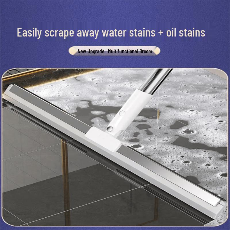 Multifunctional Silicone Floor & Window Scraper Mop