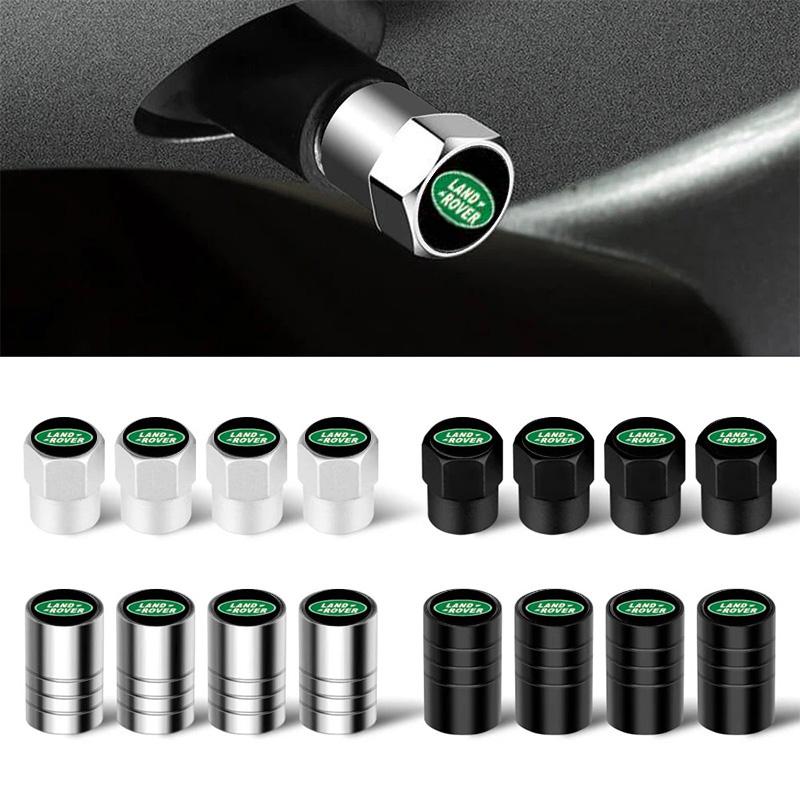 Car Wheel Tire Valve Caps Air Stem For Land Rover Range Rover Evoque Velar Defender Discovery Freelander Tyre Plug Accessories FG5