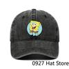 Mode Niedrige SpongeBob Baseballkappe Film Cartoon Figur Erwachsene Männer Frauen Sport Lässig Sonnenschutz Verstellbar Anime Schirmmütze Netzmütze