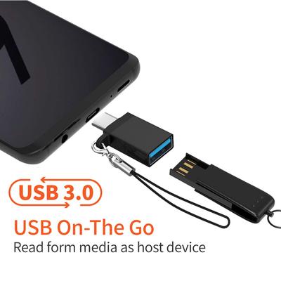 Adaptador USB Otg Tipo-c Macho A USB 3.0 Hembra Convertidor de Cable de Datos para Teléfono Móvil USB C Macho A USB