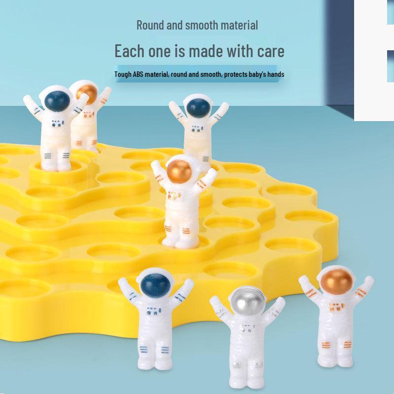 Astronaut Balance Table Game: Educational Jenga for Parent-Child Interaction