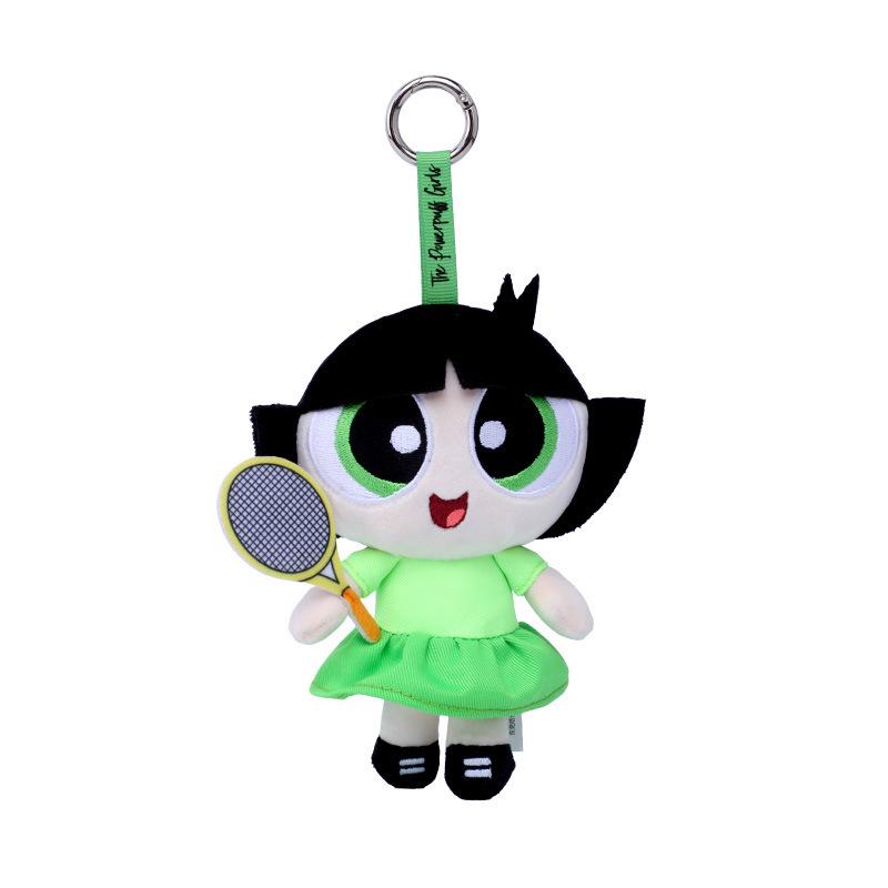 Powerpuff Girls Bubbles Plush Keychain Backpack Charm Default