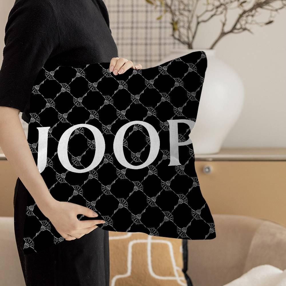 Lustiger bedruckter J-Joop Kissenbezug Polyester Sofakissen Dekorative Wurfkissen Heimdekoration Kissenbezug