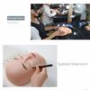 Closed Eyes Eyelash Extension Practice Model Flat Head Practice Mannequin  Face Painting