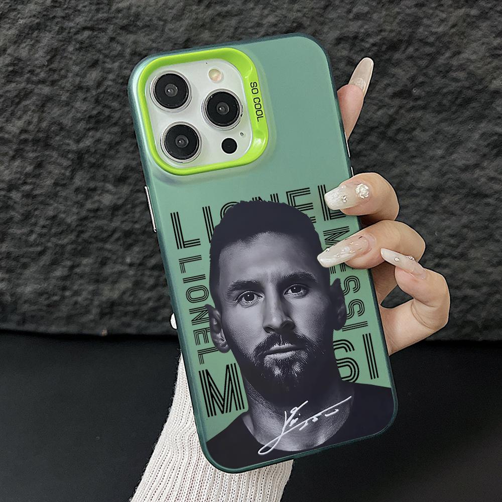 Hot Messies Yamals Phone Case for Samsung Galaxy S26 S25 Edge S24 S23 S22 S21 FE S20 Ultra Plus 5G Colorful Silver Hard Cover