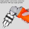 Angle Grinder Electric Drill Adapter Angle Grinder To Electric Drill Conversion Head High Efficiency Modified Angle Grinder Tool