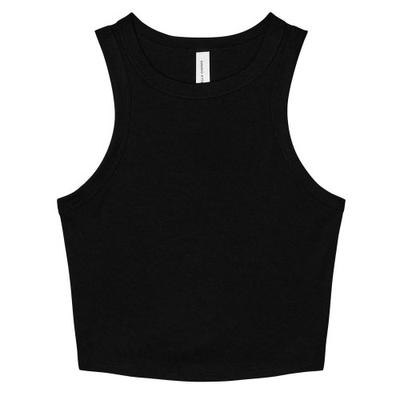 Womens/Ladies Micro-Rib Racer Tank Top