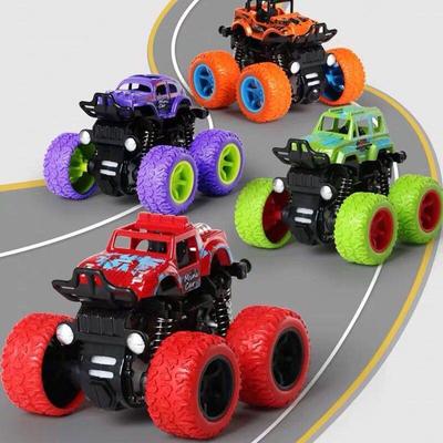 Monster Truck Toys Car Four-wheel Drive Off-road Vehicle Stunt Dump Cars Inertia Car Dinosaur Pull Back Children Toy Gift