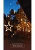 Solar-Powered Star and Moon LED String Lights - Colorful Outdoor Decor for Christmas and Festivals