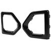 HECASA Pair Fog Light Bezel Cover For GMC Sierra 1500 Denali -#84176752