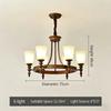 Retro Led Pendant Light Home Decoration Living Room Master Bedroom Dining Room Kitchen Hotel Light Fixture