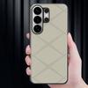 For Samsung Galaxy S24 Ultra Case X-Patterned TPU PU Leather PC Anti-Drop Phone Cover