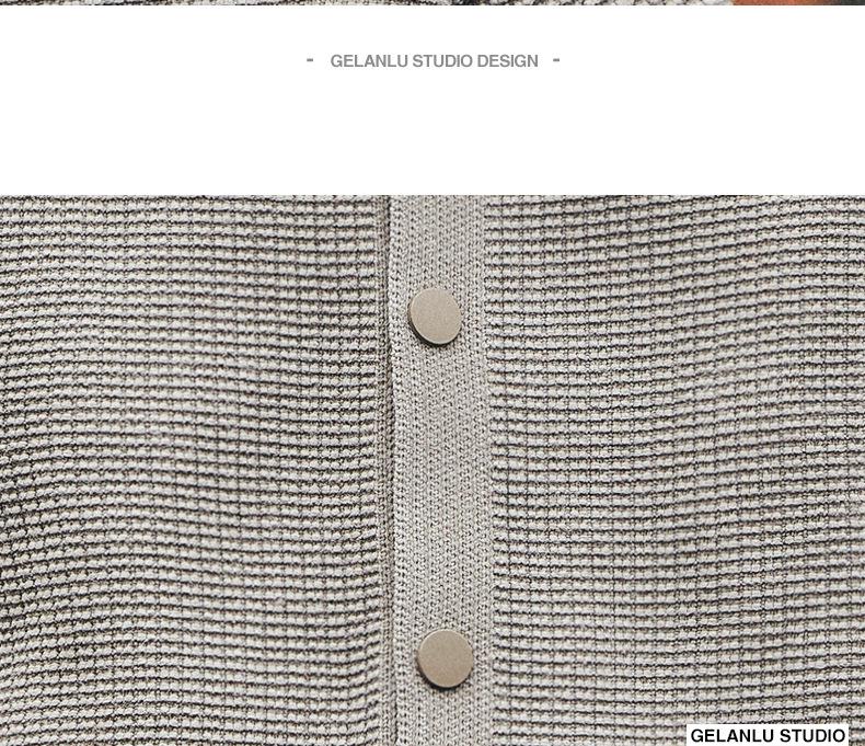 Luxury Men's Old Money Style Knit Cardigan for Autumn 2025
