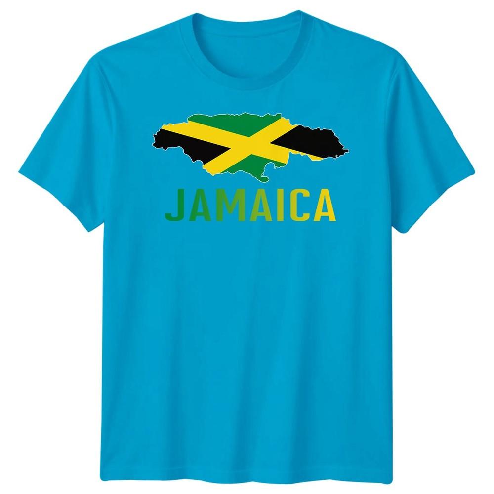 Jamaica Flag Map Countries Unisexs TShirt Unisexs Tee Travel Souvenir Graphic