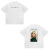 T-shirt con Stampa Billie Eilish 2026 Nuova Calda Vendita Unisex Moda Donna Retro Maglietta per Fan di Musica Y2k Street Wear T-shirt in Cotone