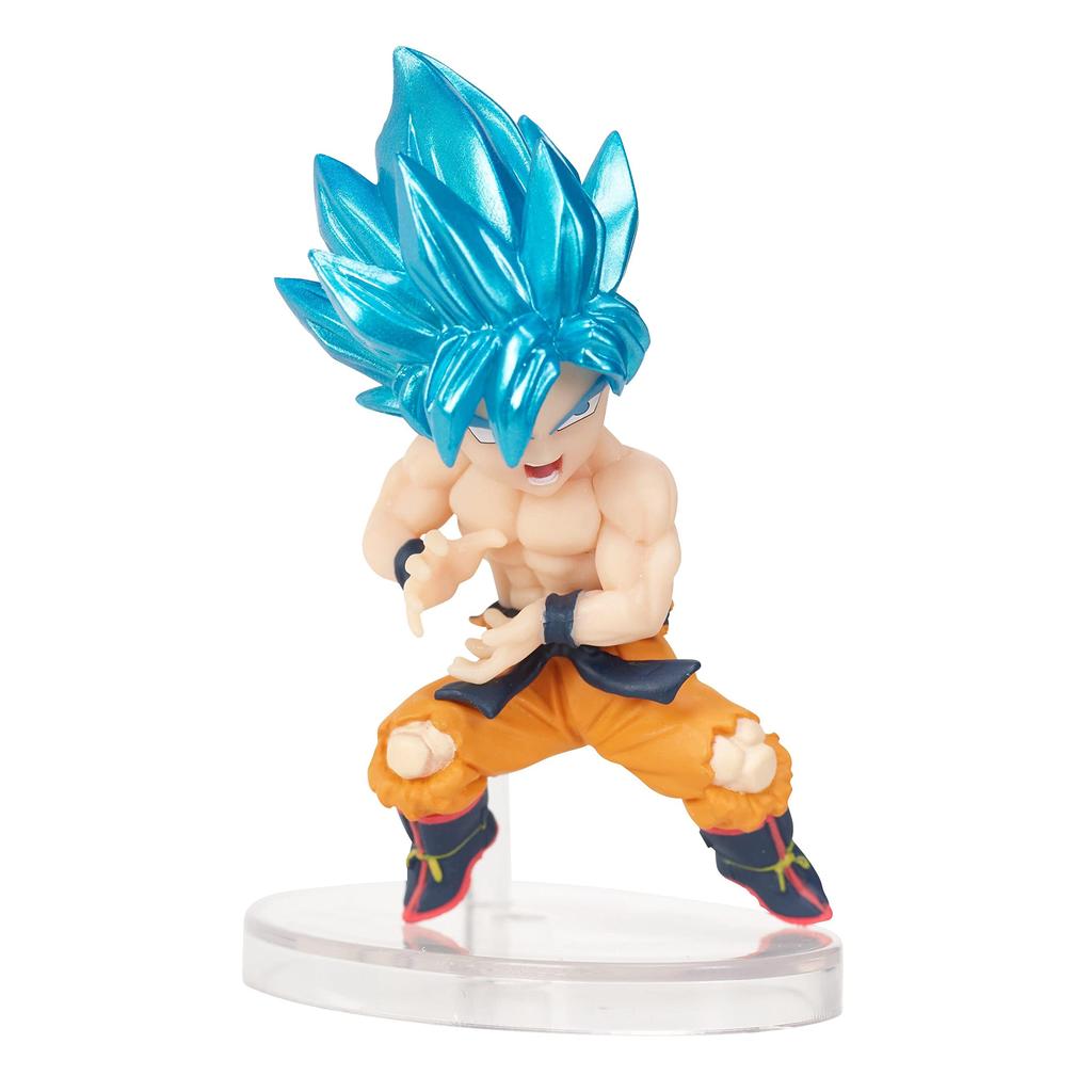 Bandai Namco Dragon Ball Super Super Saiyan Blue Super Saiyan Blue Super Saiyan Dragon Ball Adverge Figures Set of Goku, Vegeta, Broly, Piccolo,